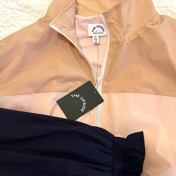 The Upside Yoko Colour-Block Performance Anorak Jacket - NWT Windbreaker Size XS - Picture 9 of 9